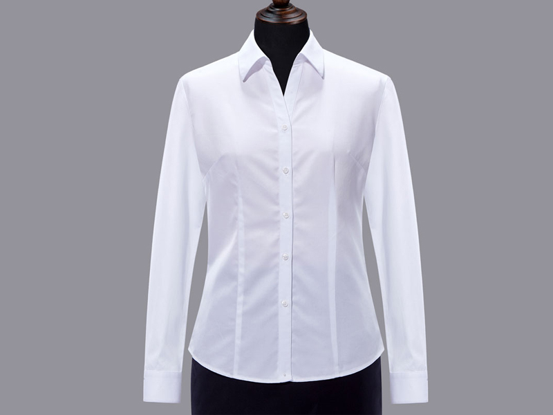 女士長袖襯衫定做